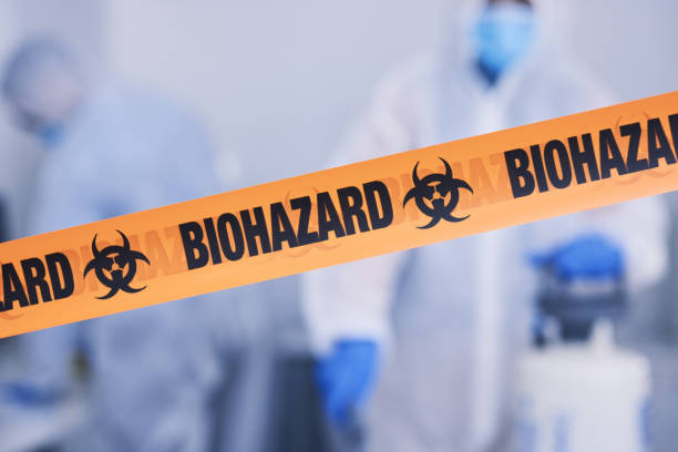 Professional Biohazard technician working in Levittown, NY